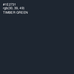 #1E2731 - Timber Green Color Image